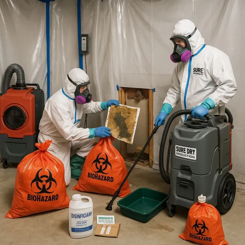 Contaminated Water Handling Protocols process in Lamoni, IA